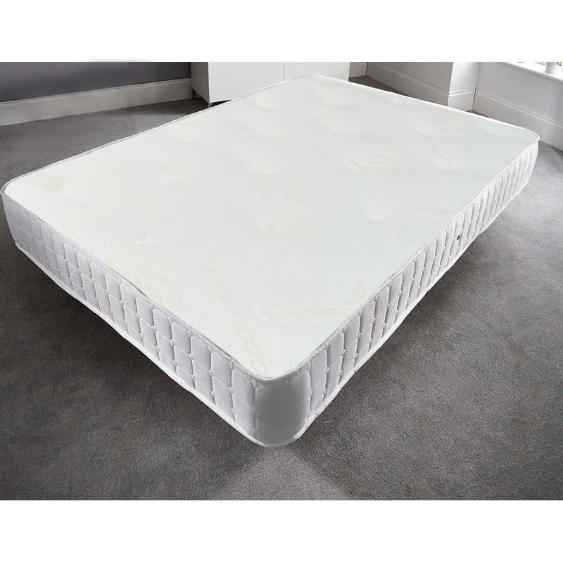 Bamboo Orthopaedic Mattress Open Coil Spring Tufted 10.5inch Firm