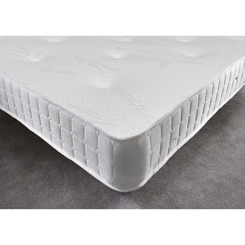 Bamboo Orthopaedic Mattress Open Coil Spring Tufted 10.5inch Firm